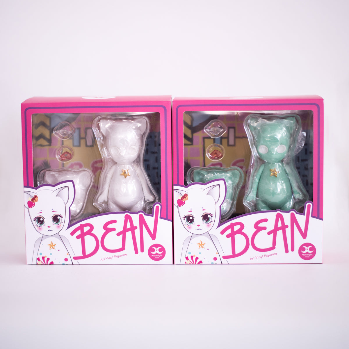 BEAN Art Vinyl DIY Figurine MoonlightJewelDolls