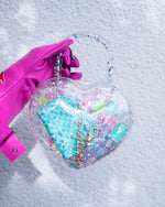 Load image into Gallery viewer, &quot;SPRAKLY&quot; Heart Purse
