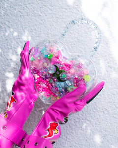 "SPRAKLY" Heart Purse