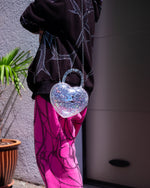 Load image into Gallery viewer, &quot;SPRAKLY&quot; Heart Purse

