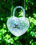 Load image into Gallery viewer, &quot;SPRAKLY&quot; Heart Purse
