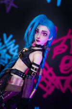 Load image into Gallery viewer, Jinx Custom OOAK BJD
